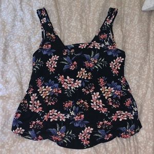 American Eagle Floral Tank Top